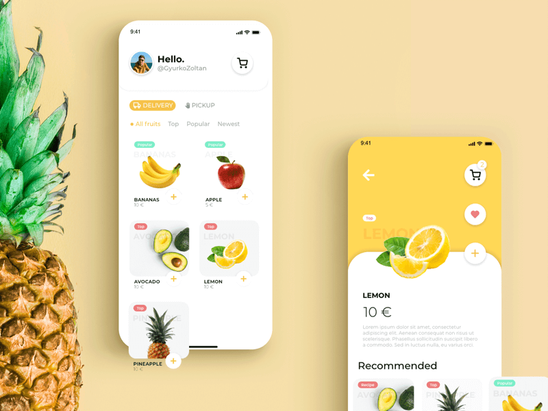 黄色水果app