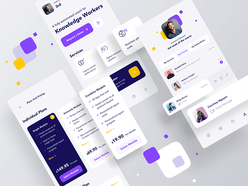 紫色工作app