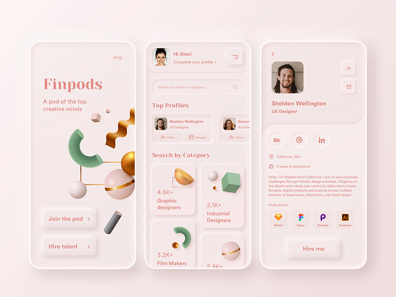 粉色擬物app