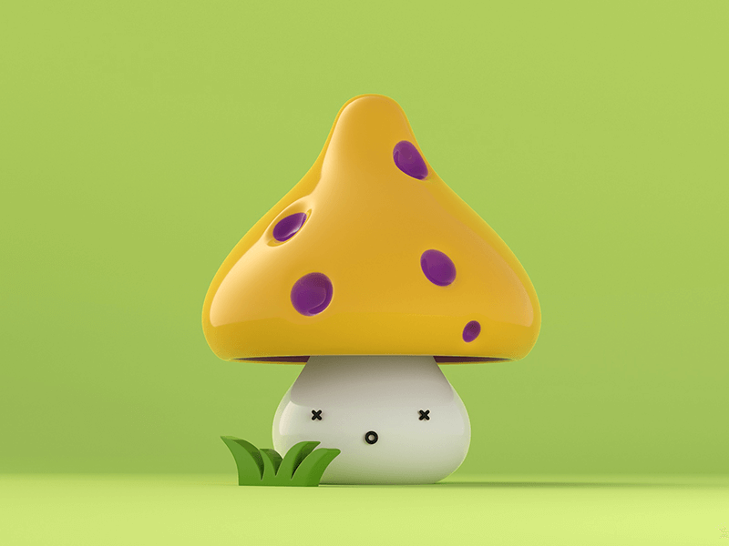 3d蘑菇